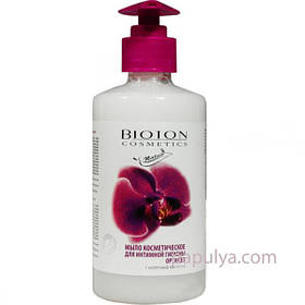 Мило косметичне для інтимної гігієни Bioton Cosmetics біотон Орхідея 300 мл