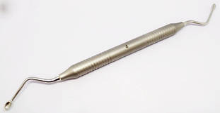 Кюретажна ложка з анатомічною ручкою Hemingway №4, "Medisporex" Пакистан