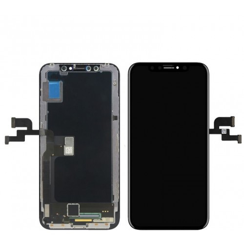 LCD Дисплей Модуль Екран для iPhone X A1901 + тачскрин, чорний OLED GX HARD