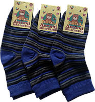 Носки детские синие полоски 20-22 р.