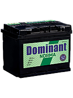 Аккумулятор Dominant NORMA 12V 60AH 510A L[+] 242*175*190 (60AH 510A [L plus] NORMA) Demi: Залог Качества