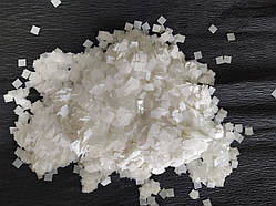 Аксесуари для свята конфеті квадратики 5мм білий100 грам