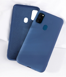 Чохол Silicone Case для Samsung Galaxy M11 M115 синій (Самсунг Галаксі М11)