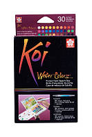Краски акварельные KOI WATERCOLORS SKETCHBOX Sakura набор 30цв (84511399938)