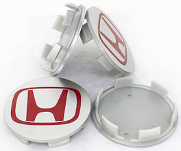 Ковпачки для оригінальних дисків Хонда (червоні)