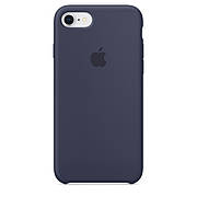Чохол Apple Silicone Case для iPhone 7 Midnight Blue