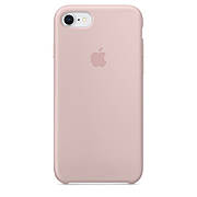 Чохол Apple Silicone Case для iPhone 8 Pink Sand