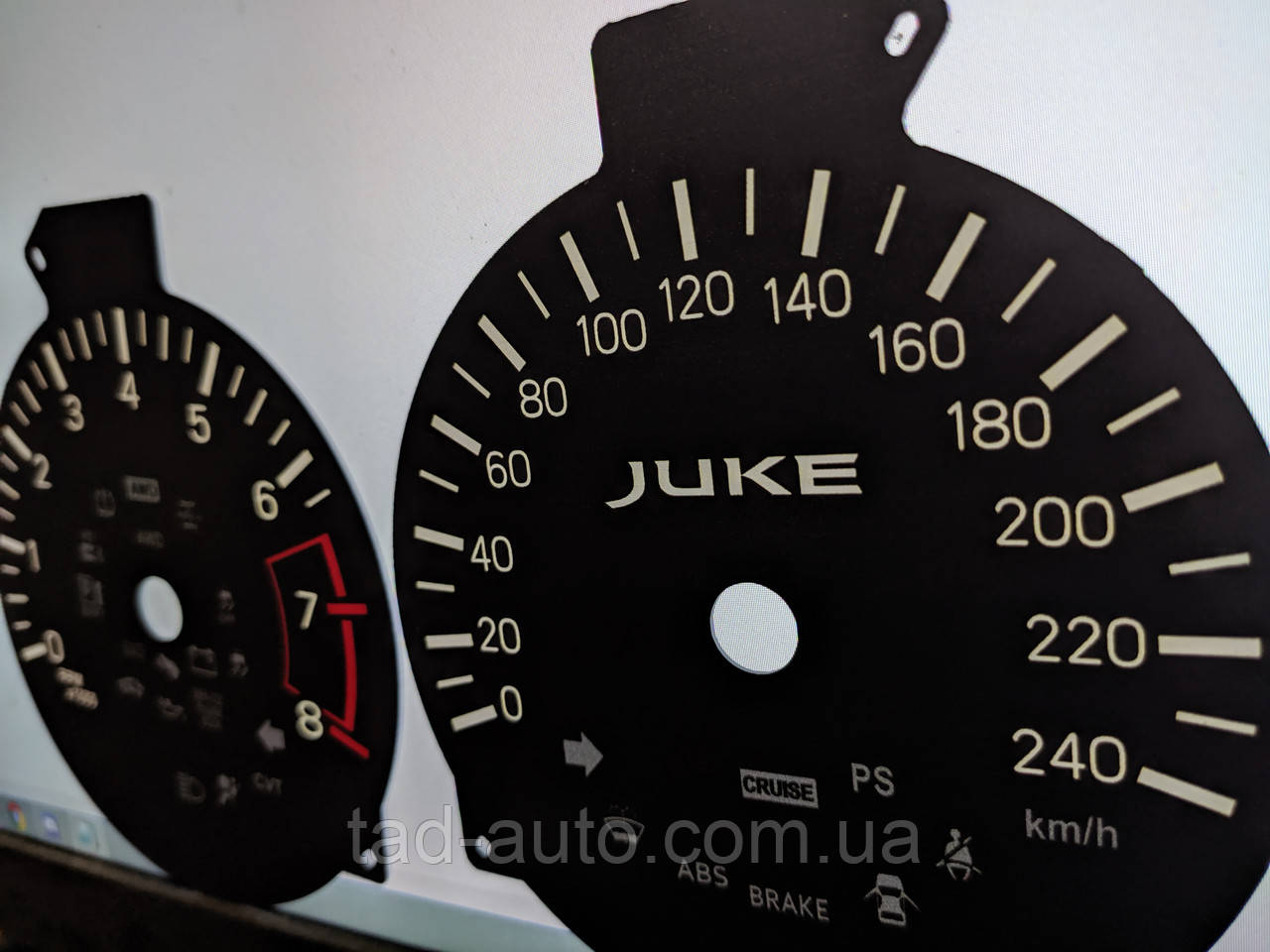 Шкали приладів Nissan Juke, фото 1