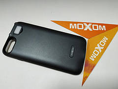 Чохол-акумулятор Moxom для iPhone 7/8 3000 мА/год з додатковим вбудованим спалахом Чорний