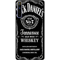 Силіконовий чохол бампер для Realme 6 з малюнком Jack Daniels