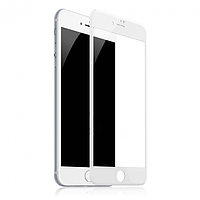 Защитное стекло iMax 3D для iPhone 8 Plus Белый|Полное покрытие|айфон 8 плюс