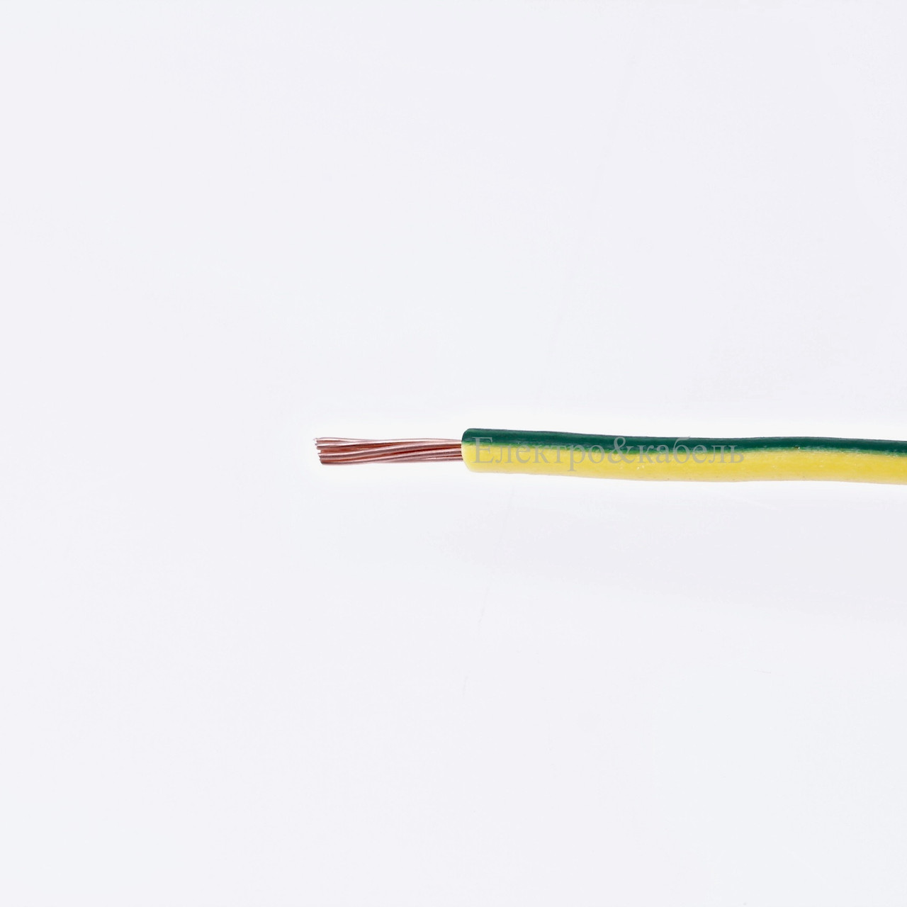 Провід ПВ-3 1,0 зелено-жовтий, Одескабель, фото 1