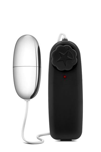 Виброяйцо B YOURS SILVER POWER BULLET BLACK, фото 1