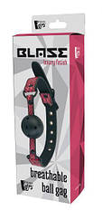 Кляп BLAZE BREATHABLE BALL GAG PINK