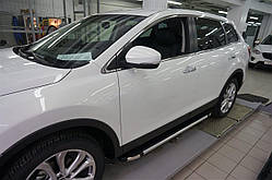 Пороги бічні підніжки Can Oto Brillant Black для Chevrolet Tracker 2012+