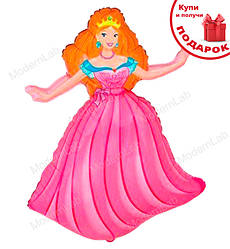 Фольговані кульки "Принцеса", 99*69 см., Іспанія