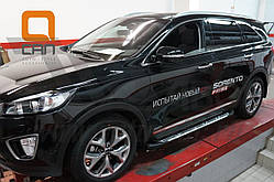 Алюмінієві Пороги для Kia Sorento Prime (Кіа Соренто) 2015+