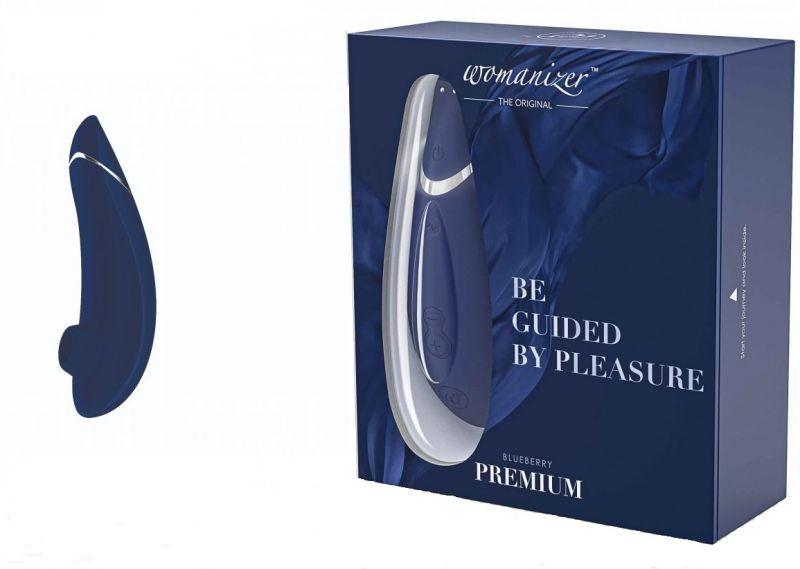 Контакторний стимулятор стимулятора Clitore Premium, Blueberry, фото 1