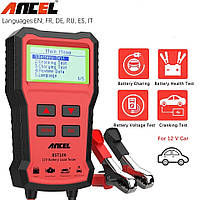 АНАЛІЗАТОР БАТАРЕЙ ANCEL BST100 тестер свинцево-кислотних АКБ 30 - 220 Ач меню російську мову