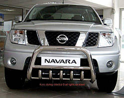 Кенгурятник грилем Can Otomotive для Nissan Navara