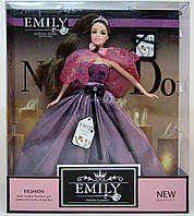 Лялька в бальному платті "Emily" QJ081 з аксесуарами