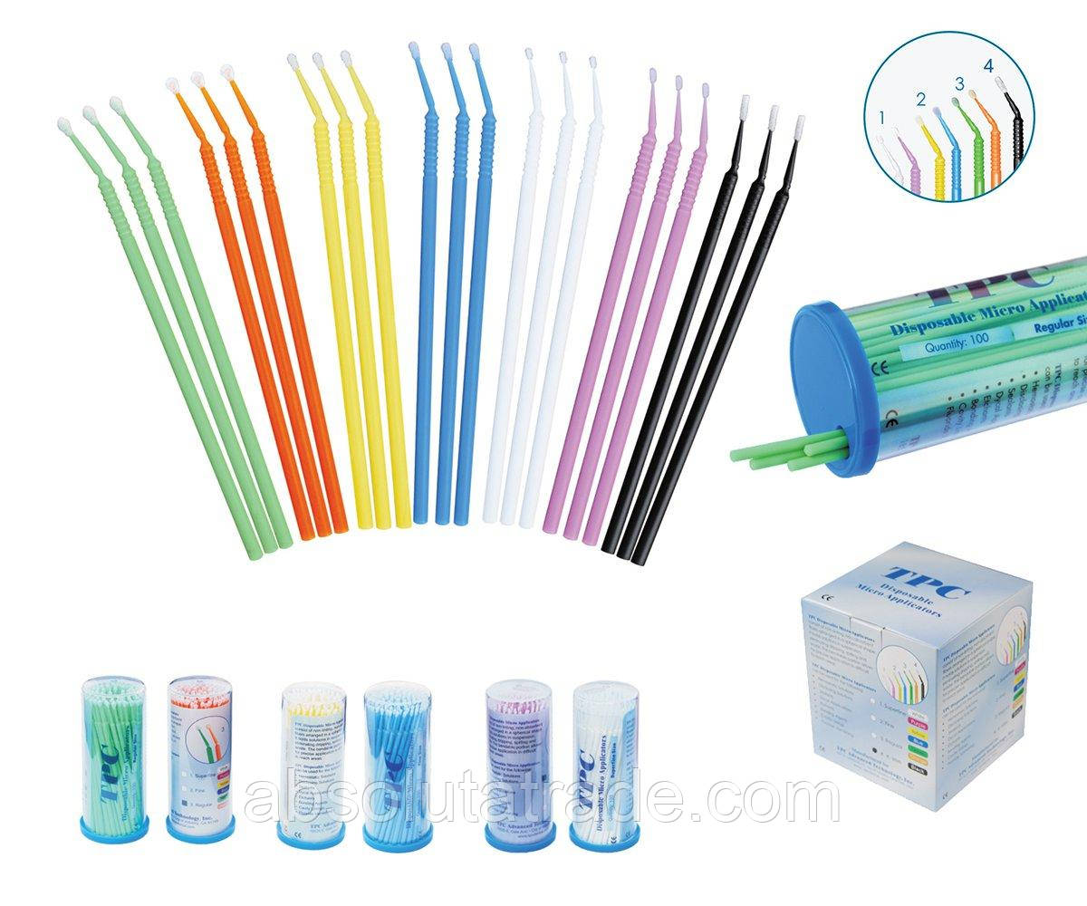 Аплікатори TPC (Microapplicators TPC), пачка 100 шт., REGULAR