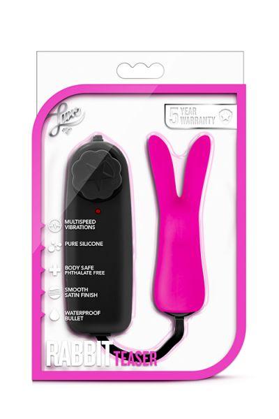 Люкс -кролячий тизер Fuchsia Vibrator