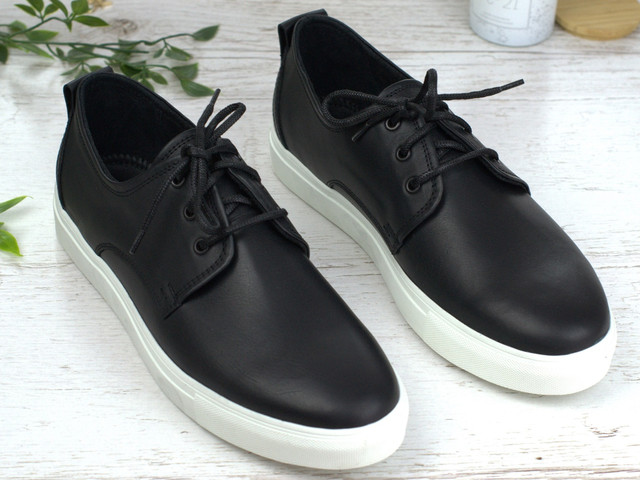 Rosso Avangard OrigSlipy Black&White BS Мужская обувь больших размеров кроссовки слипоны черные кожаные Rosso Avangard OrigSlipy Black&White BS