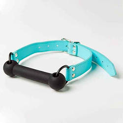 Силіконовий розкішний фетиш, синій та чорний