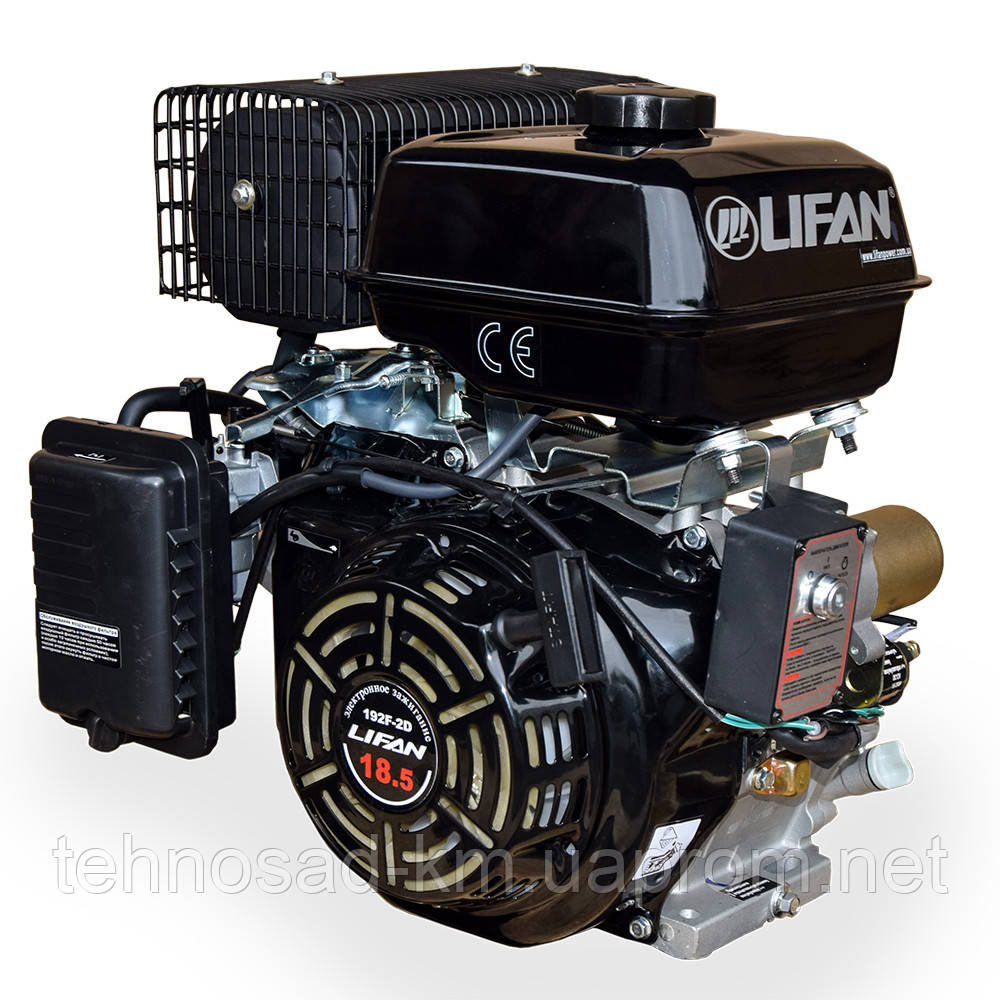 Бензиновий двигун LIFAN 192F2D 18 л. с.(шпонка 25 мм)