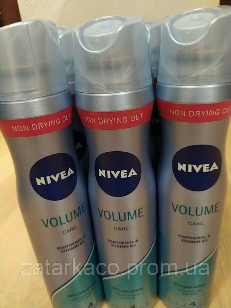 Nivea/Нівея лак для волосся ефектний об'єм. Европа. Німеччина.