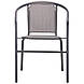 Садовий стілець крісло Taco металевий темно-сірий для дачі, саду, літнього майданчика та кафе AMF, фото 3