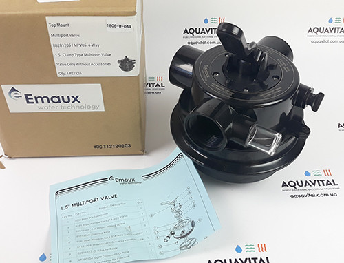 Четыреходовый кран Emaux MPV05