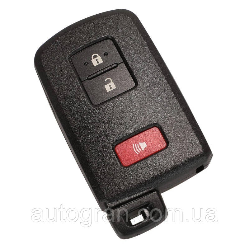 Корпус смарт ключа Toyota Avalon Camry Corolla Rav4 Land Cruiser 2+1 кнопки, фото 1