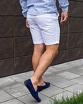 Чоловічі модні шорти з льону S M L XL, фото 2