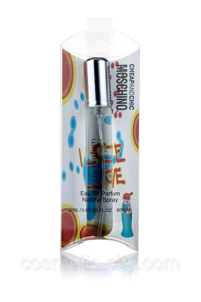 Міні парфуму Moschino Cheap and Chic I Love Love (Москіно Чіп енд Чик Ай Лав Лав), 20 мл
