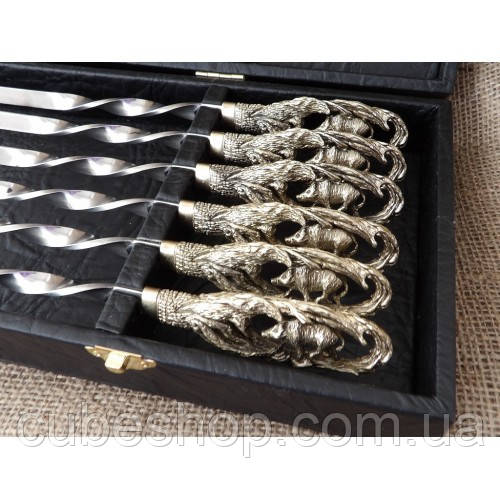 Набір шампурів «Дикий кабан» (у кейсі)