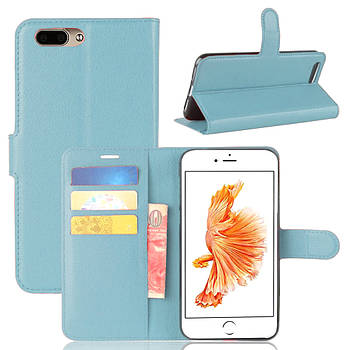 Чохол-книжка Litchie Wallet для Apple iPhone 7 Plus / iPhone 8 Plus Blue