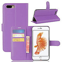 Чехол-книжка Litchie Wallet для Apple iPhone 7 Plus / iPhone 8 Plus Violet