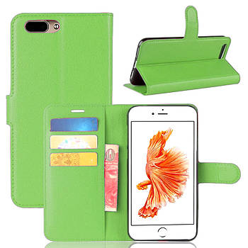 Чохол-книжка Litchie Wallet для Apple iPhone 7 Plus / iPhone 8 Green Plus