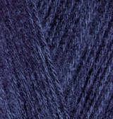 Нитки пряжа для вязания ANGORA GOLD Ангора Голд от ALIZE Ализе № 58 - темный синий