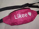 Сумка на пояс LIKEE водонепроникний/Спортивні барсетки Сумка жіночий і чоловічий пояс Бананка гуртом, фото 2