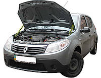 Газовый упор капота Renault Sandero (2008-2012) (2 шт)