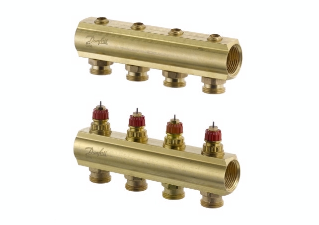Колектор FHF 4+4 без ратометрів Danfoss