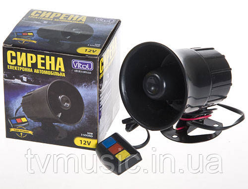 Сигнал-сирена Vitol "Поліція" CA-90104