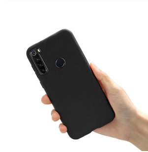 Чохол силіконовий Realme С3 чорний (реалмі С3)