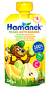 Пюре фруктове пауч груша з бананом Hamanek, 120г, фото 2