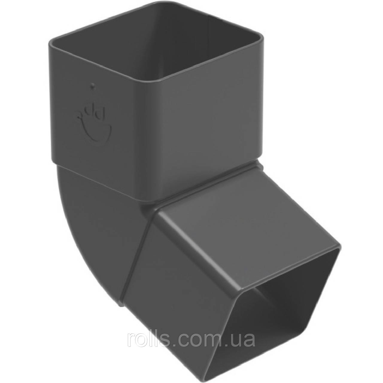 Коліно 67 град. 70х80, Galeko PVC2