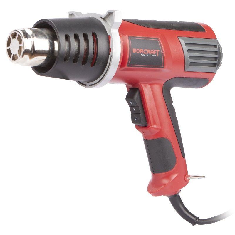 Фен будівельний Worcraft HG20-600, 2,2кВт