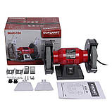 Верстат заточувальний Worcraft BG20-150, заточний, фото 6